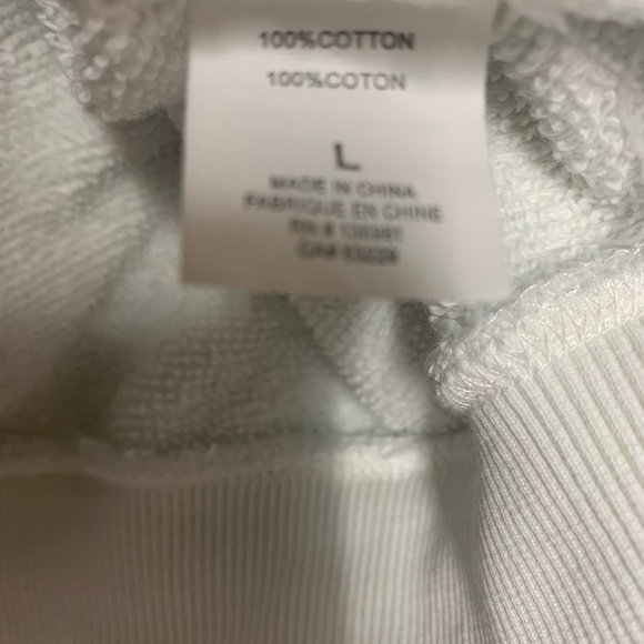 Peleton x Spiritual Gangster White Sweatshirt Size L - Picture 4 of 5